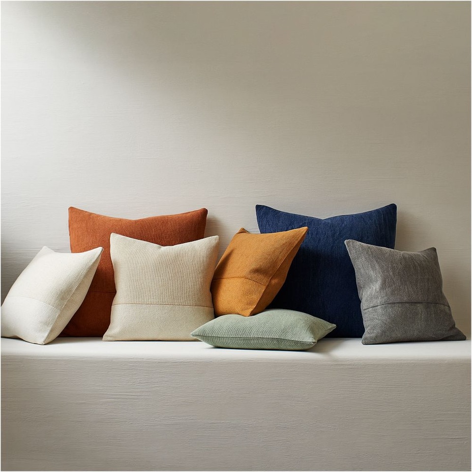 Cotton Canvas Cushion Covers West Elm UK
